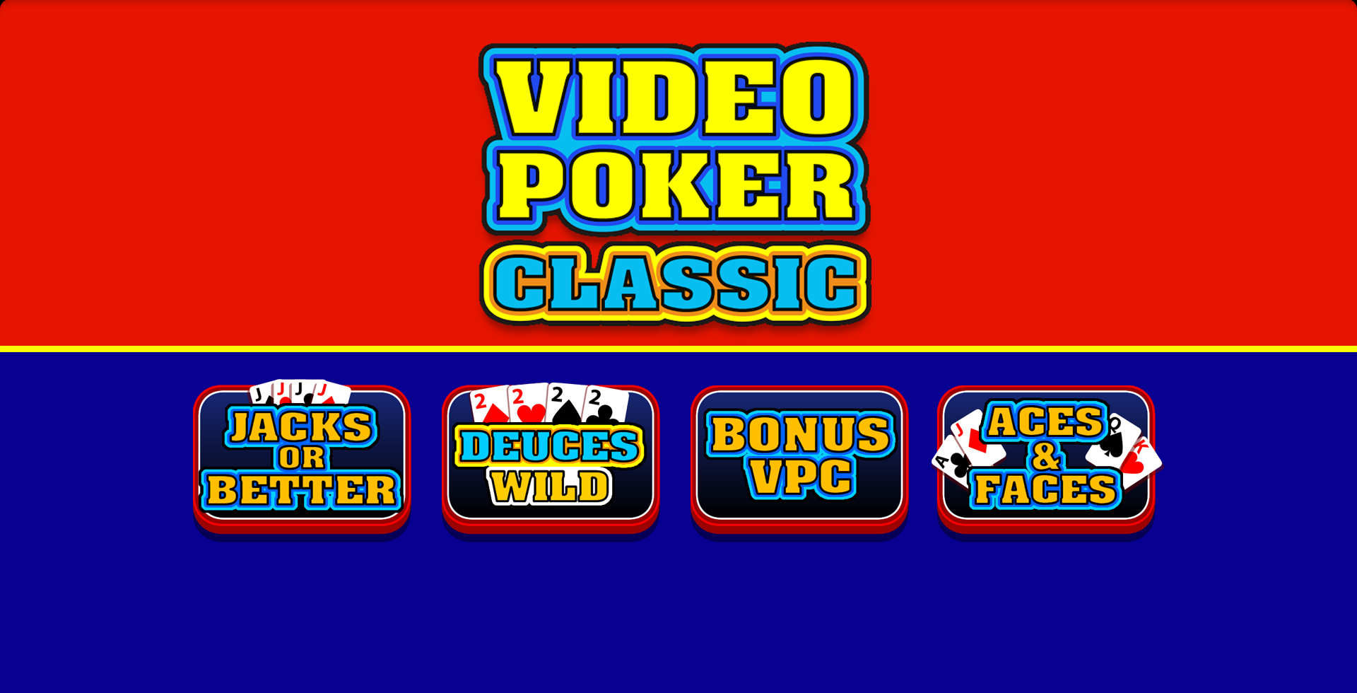 video poker classic